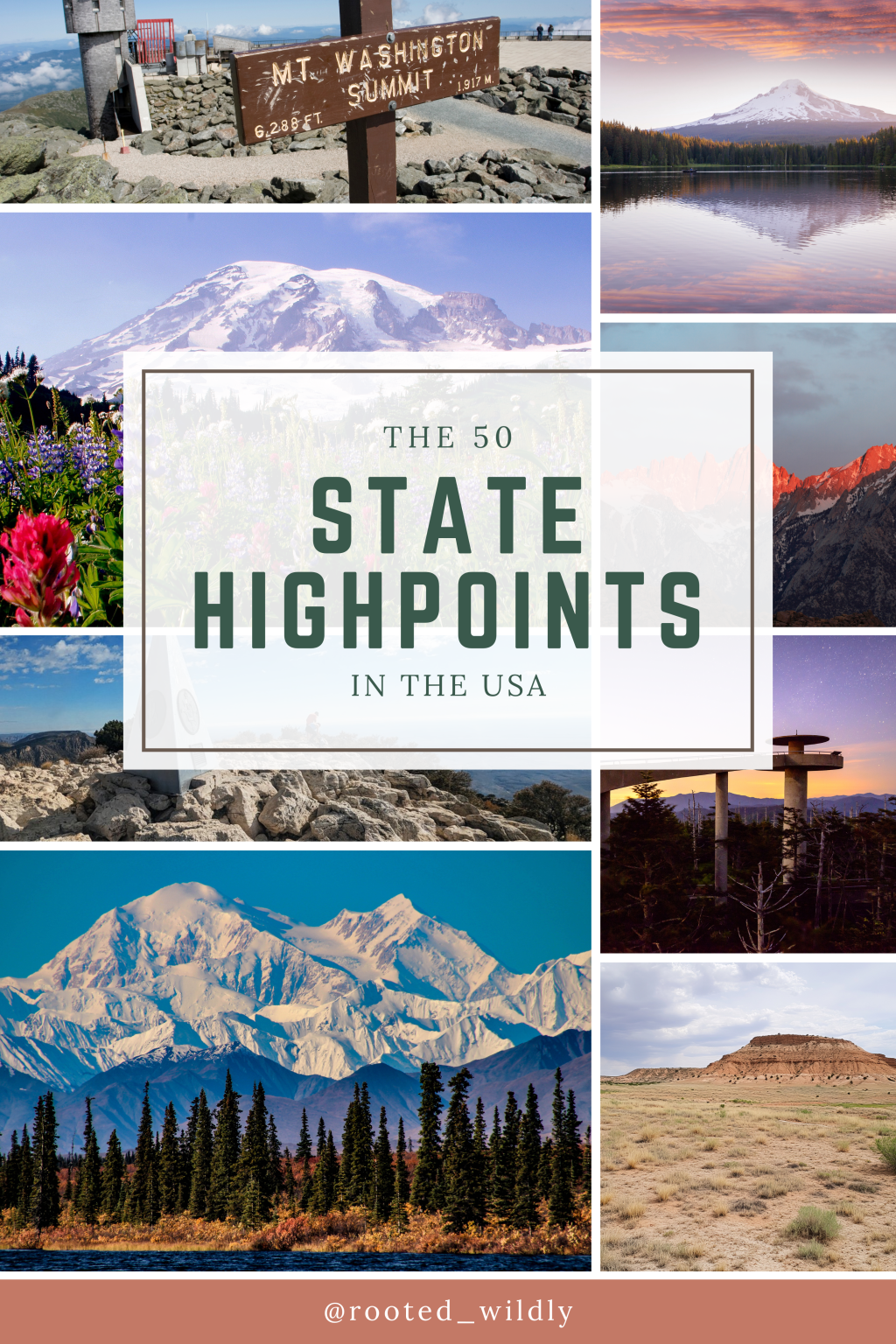 The 50 US&nbsp;Highpoints
